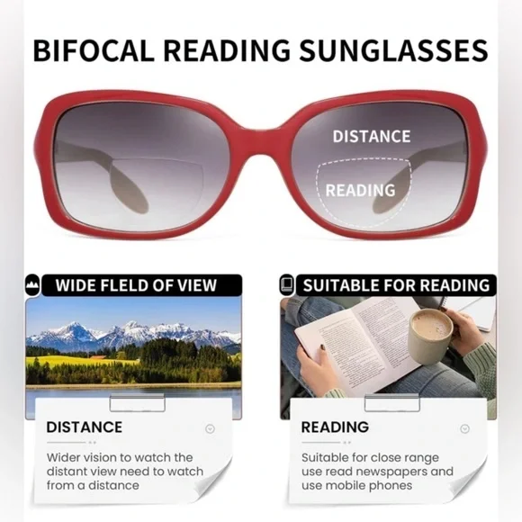 Bifocal chic sunnies 💗 - Picture 4 of 6